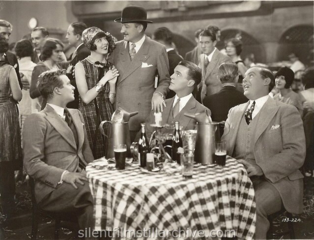 Eddie Clayton, Colleen Moore, Louis Natheaux, Neil Hamilton and Lincoln Steadman in WHY BE GOOD? (1929)