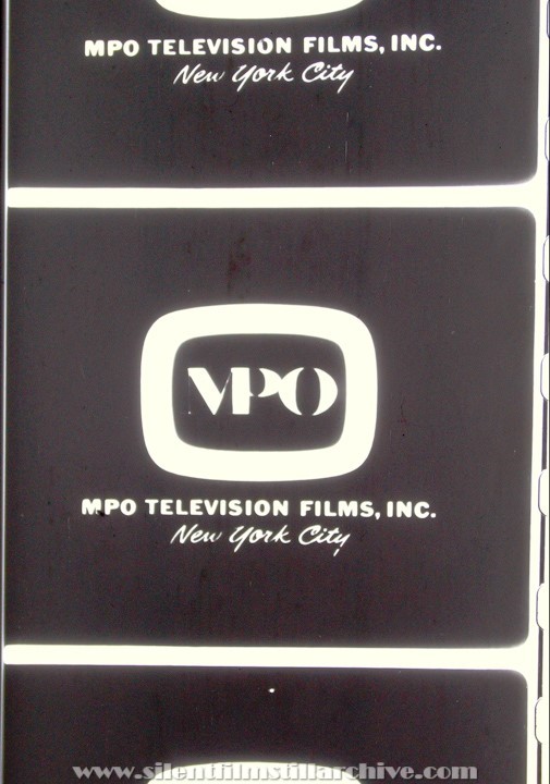 Fowler Studio Varieties frame capture of MPO Television logo on the leader.