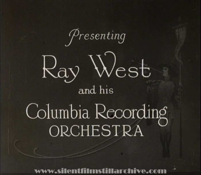 Fowler Studio Varieties Ray West and His Orchestra credit