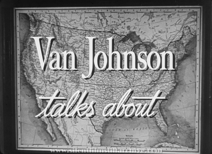 GOOD NEIGHBORS (1947) with Van Johnson