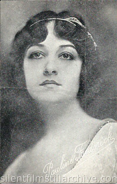 Allen Theatre program with Pauline Frederick