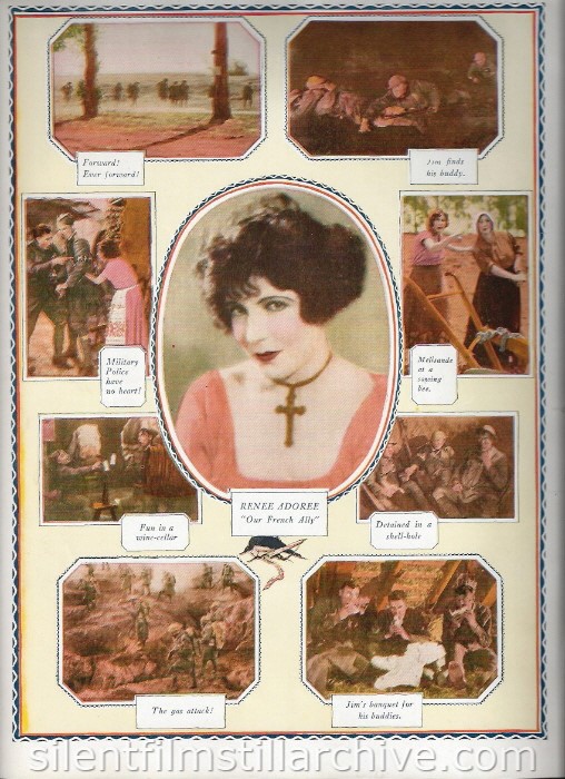 Program for THE BIG PARADE (1925) - Rene Adore