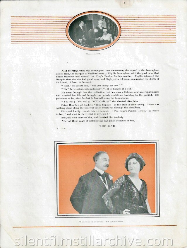 Branded (1920) pressbook with Josephine Earle
