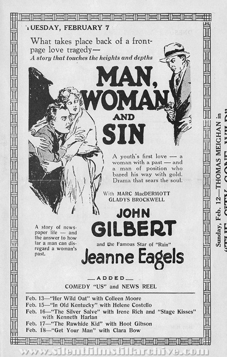 Plaisance Theatre program, February 5, 1928, Chicago, Illinois