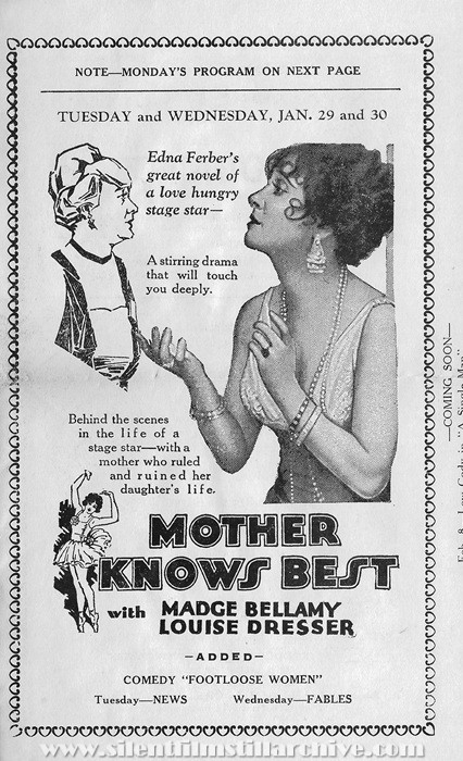 Plaisance Theatre program, January 27, 1929, Chicago, Illinois