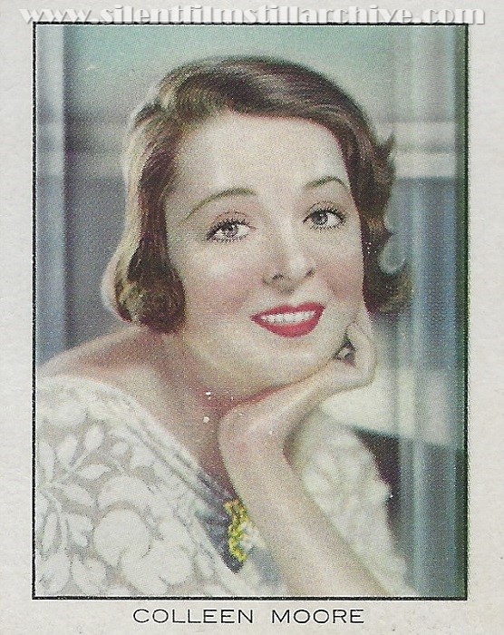 British American Tobacco card featuring Colleen Moore