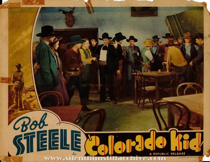 Lobby Card for COLORADO KID (1937) with Bob Steele