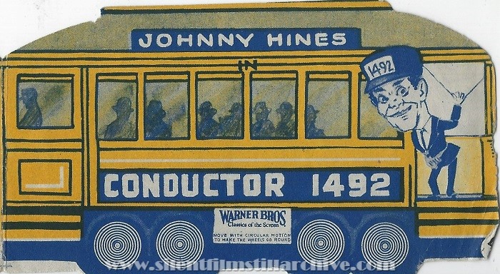 Herald for CONDUCTOR 1492 (1924) with Johnny Hines