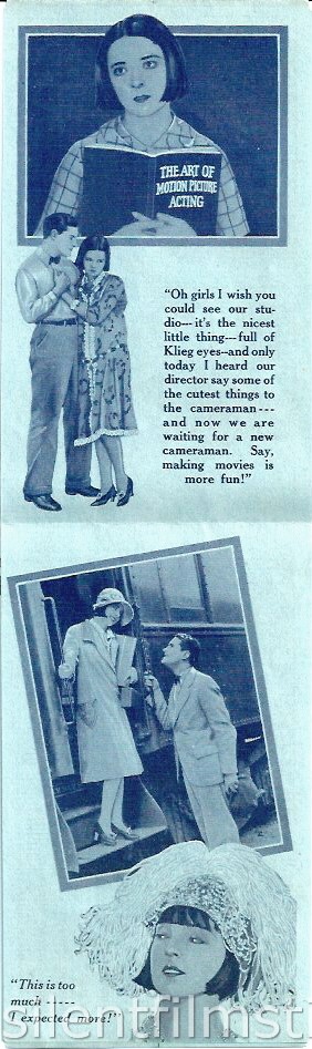 Advertising Herald for Colleen Moore and Lloyd Hughes in ELLA CINDERS (1926)