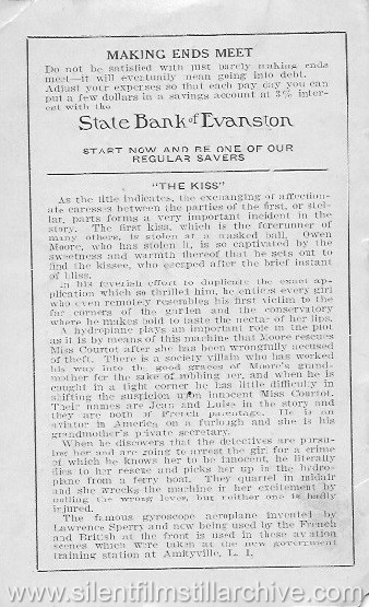 Evanston Hoyburn Theatre program