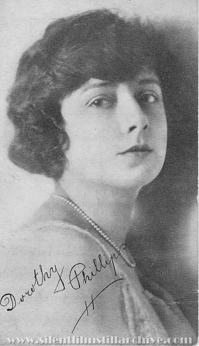 Orient Theatre program, May 21, 1922, Jersey City, New Jersey, featuring Dorothy Phillips