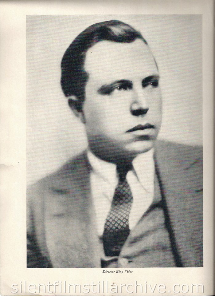 King Vidor's LA BOHEME (1926) Theater program