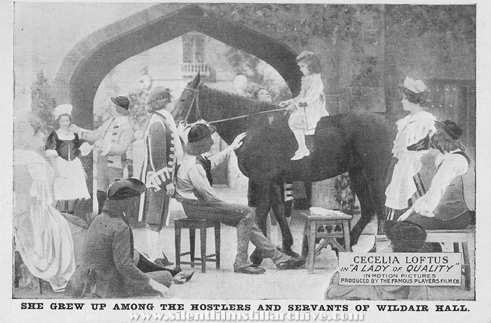Postcard for A LADY OF QUALITY (1913) 