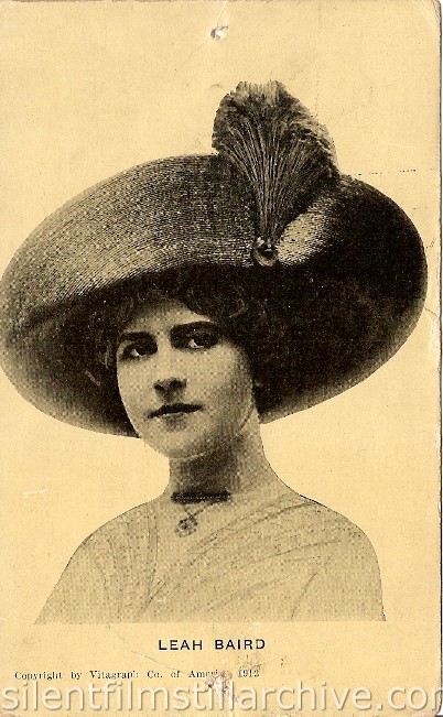 Leah Baird postcard