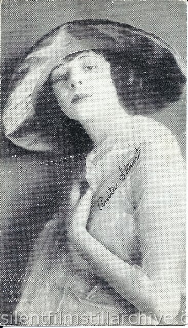 Colonial Theatre program, Milford, Connecticut, July 14, 1919 with a photo of Anita Stewart