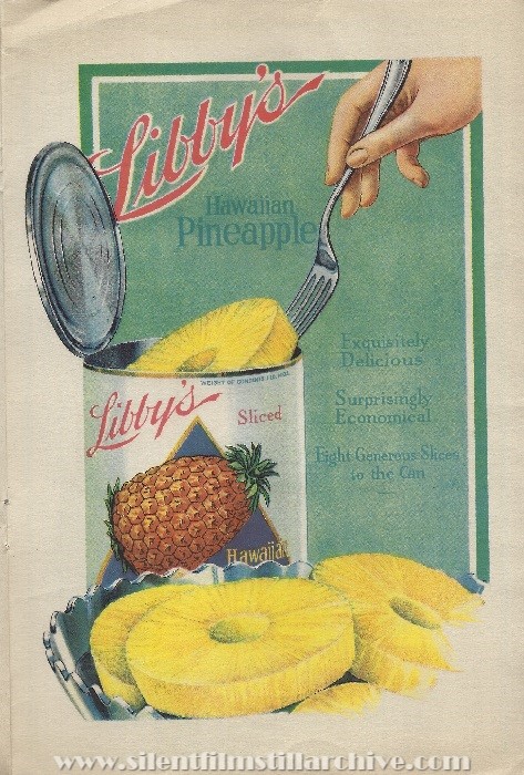 New York Liberty Theatre program for THE FALL OF A NATION (1916), week of June 19, 1916