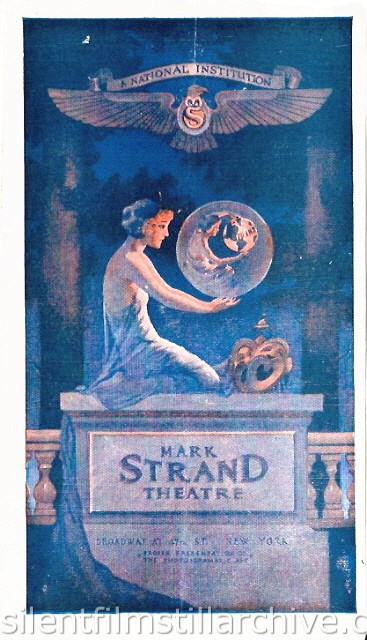 Strand Theatre program
