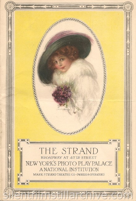 Strand Theatre program