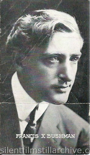 Cleveland Knickerbocker Theatre program with Francis X. Bushman