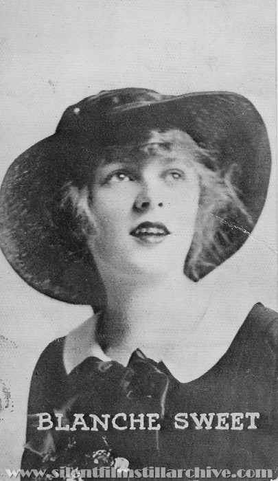 Newcomerstown Grand Theatre program with Blanche Sweet