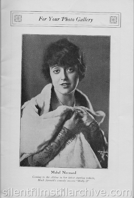 Aldine Theatre program, Philadelphia, Pennsylvania, USA