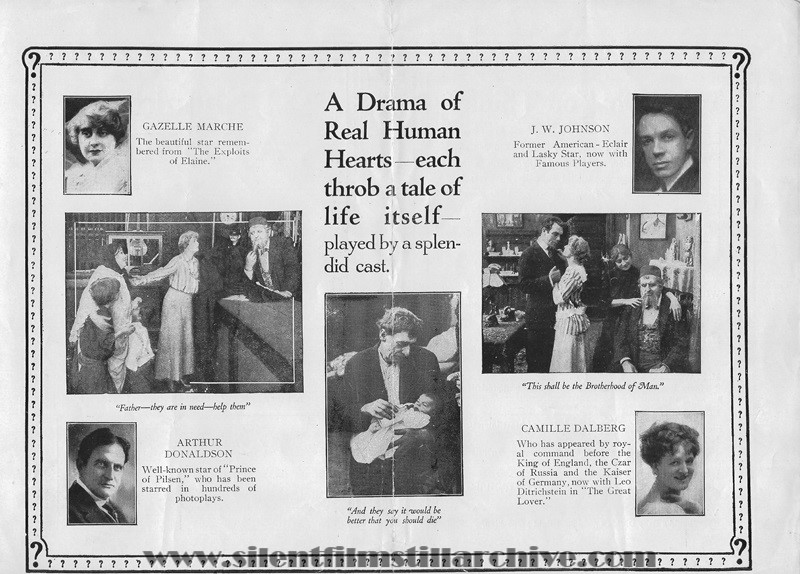 Herald for SHOULD A BABY DIE? (1916) with Arthur Donaldson and Gazelle Marche