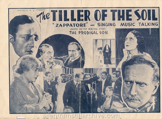 Advertising Herald for ZAPPATORE (1930) with Gustavo Serena.