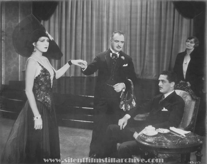 Billie Dove and Lucien Preval in ADORATION (1928)