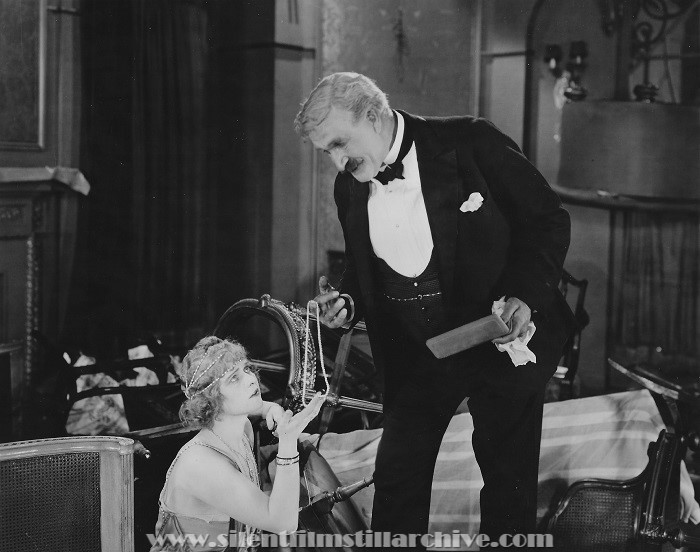 Wanda Hawley and Theodore Roberts in THE AFFAIRS OF ANATOL (1921)