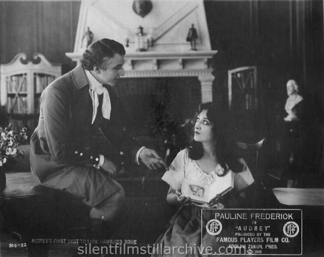 Charles Waldron and Pauline Frederick in AUDREY (1916)