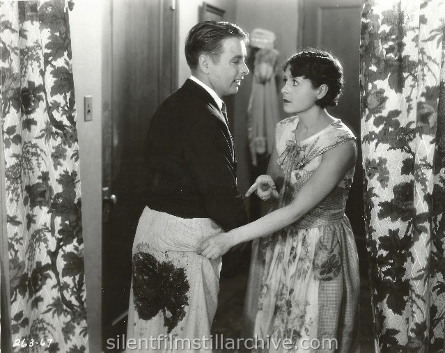 263-67 George K. Arthur and Louise Lorraine in a comical moment with the pie, in Metro-Goldwyn-Mayer's "Baby Mine".