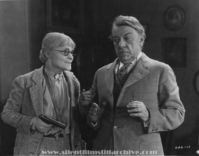 Ethel Wales and George Fawcett in THE BEDROOM WINDOW (1924)