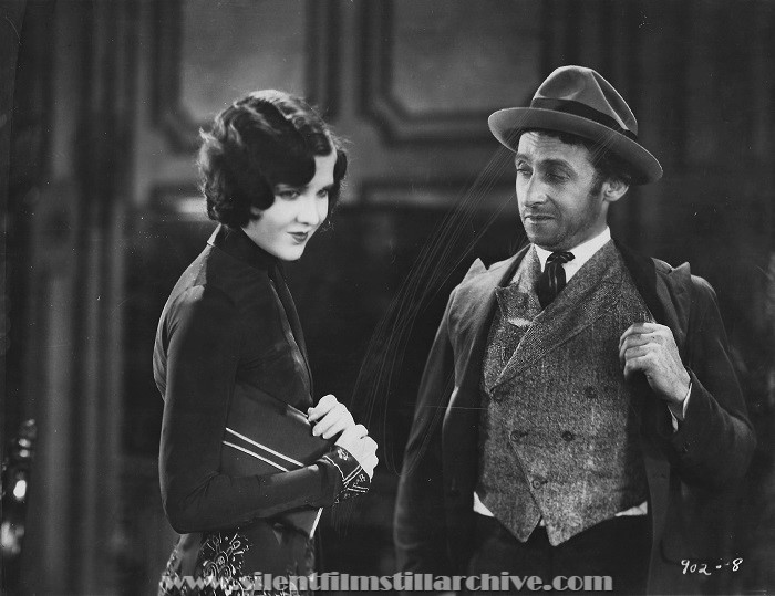 Mary Brian and Raymond Hatton in BEHIND THE FRONT (1926)
