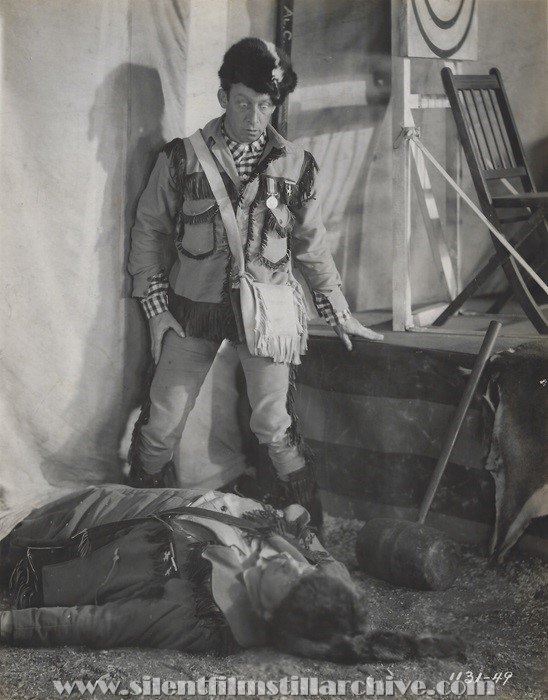 Raymond Hatton and Wallace Beery in THE BIG KILLING (1928)