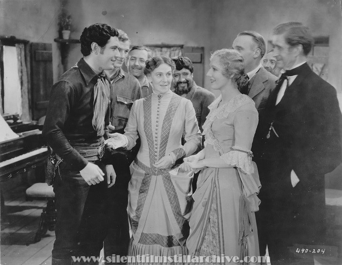 Johnny Mack Brown, Blanche Friderici, Kay Johnson, and Russell Simpson in BILLY THE KID (1930)