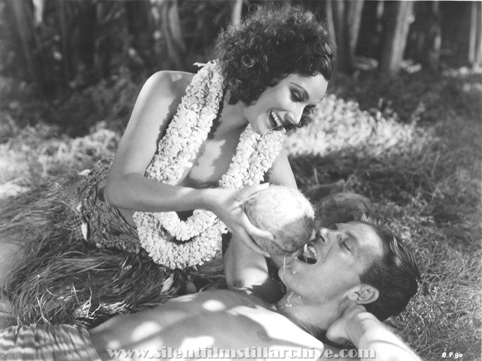 Dolores del Rio and Joel McCrea in BIRD OF PARADISE (1932)