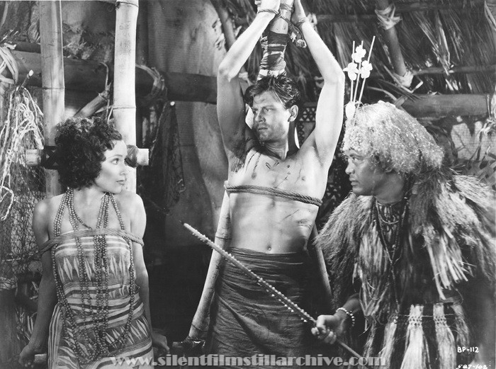 Dolores del Rio and Joel McCrea in BIRD OF PARADISE (1932)