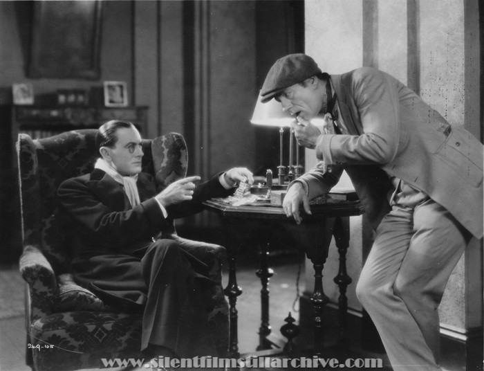 Owen Moore and Lon Chaney, Sr. in THE BLACK BIRD (1926)