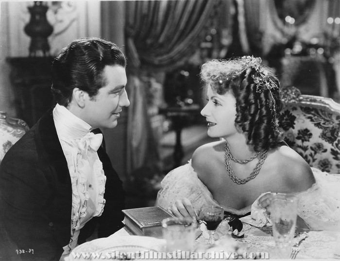 Robert Taylor and Greta Garbo in CAMILLE (1936)