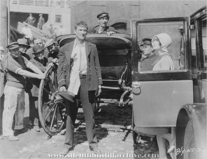 Victor McLaglen, Clyde Cook, and Claire Windsor in CAPTAIN LASH (1929)