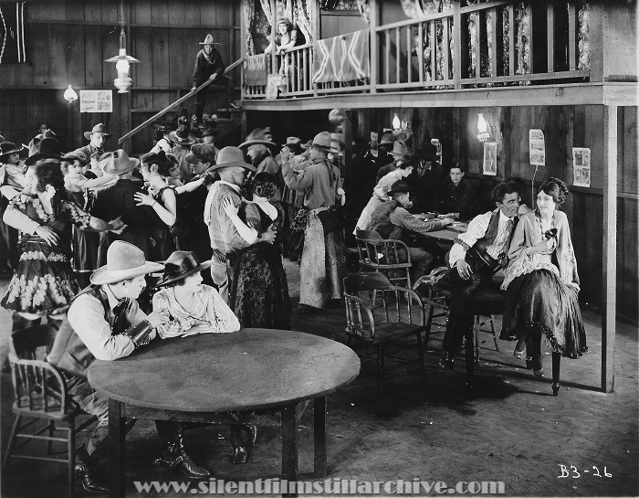 William Scott, Gledys Brockwell, Walter Long, and Irene Aldwyn in CHASING RAINBOWS (1919)