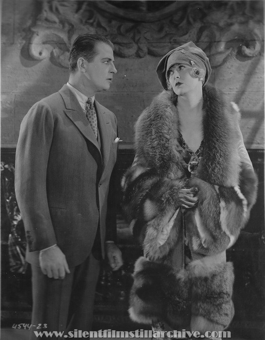 Reginald Denny and Gertrude Astor in THE CHEERFUL FRAUD (1926)