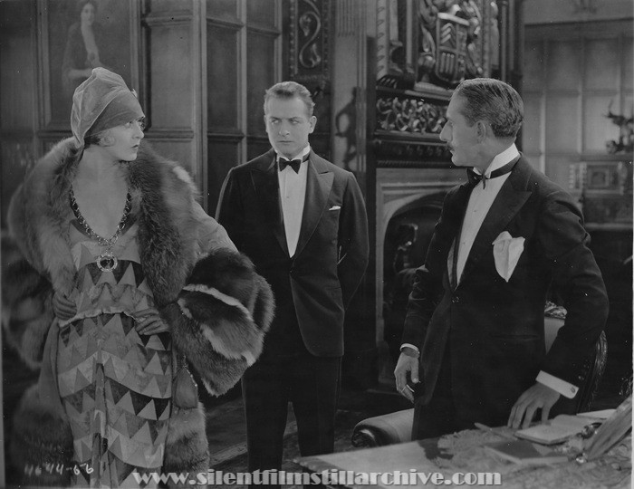 Gertrude Astor, Reginald Denny, and Charles Gerrard in THE CHEERFUL FRAUD (1926)