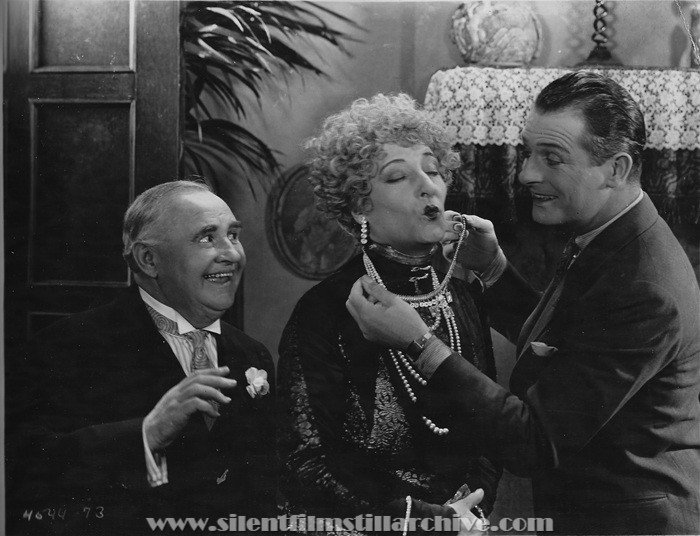 Otis Harlan, Emily Fitzroy, and Reginald Denny in THE CHEERFUL FRAUD (1926)