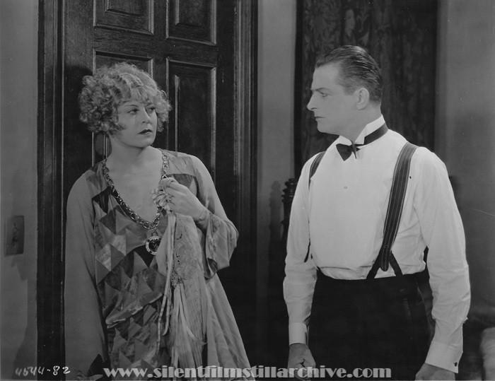 Gertrude Astor and reginald Denny in THE CHEERFUL FRAUD (1926)
