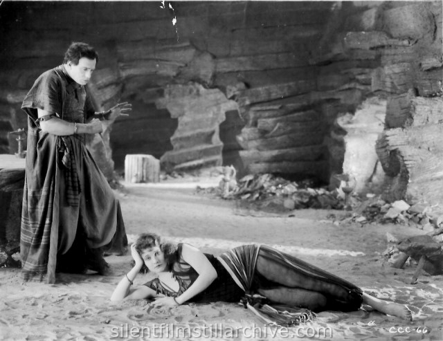 Olaf Hytten and Betty Blythe in CHU CHIN CHOW (1923)