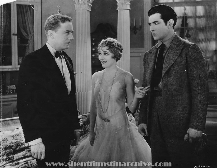 Matt Moore, Mary Pickford, and Johnny Mack Brown in COQUETTE (1929)