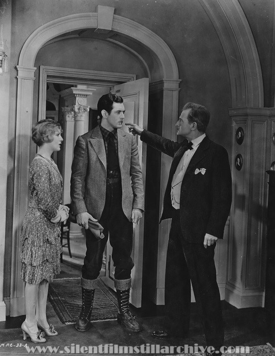 Mary Pickford, Johnny Mack Brown, and John St. Polis in COQUETTE (1929)