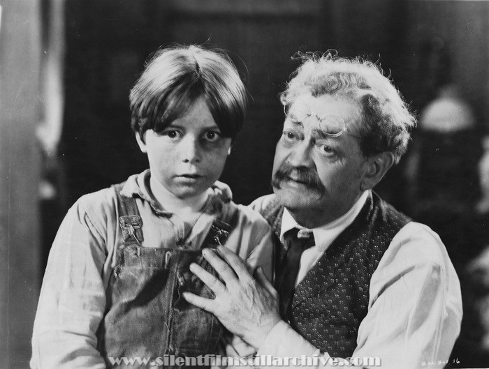 Junior Coghlan and Rudolph Schildkraut in THE COUNTRY DOCTOR (1927)