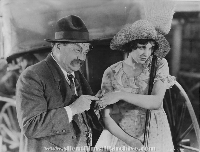 Rudolph Schildkraut and Virginia Bradford in THE COUNTRY DOCTOR (1927)